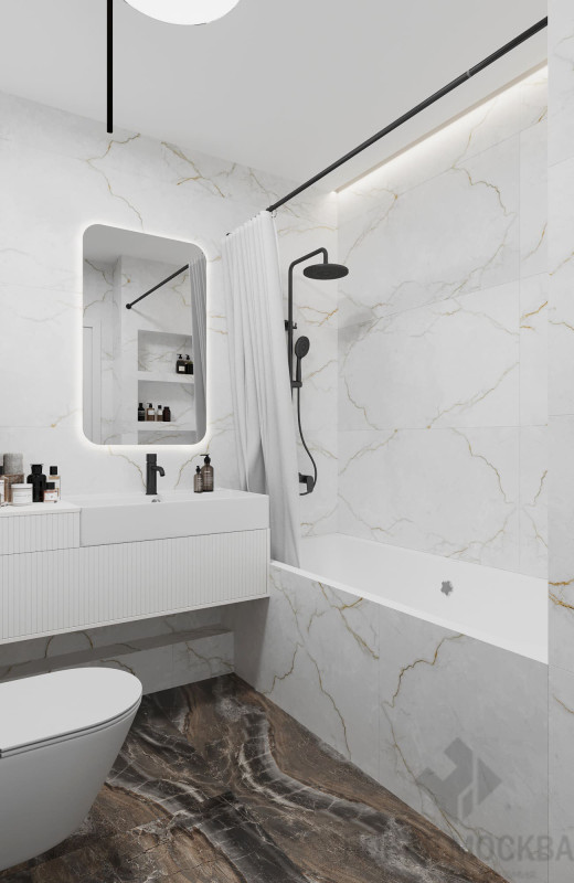 Дизайн однокомнатной квартиры по адресу: ЖК Метрополия, Волгоградский проспект, дом 32/5, корпус 3_16 Дизайн однокомнатной квартиры по адресу: ЖК Метрополия, Волгоградский проспект, дом 32/5, корпус 3_16