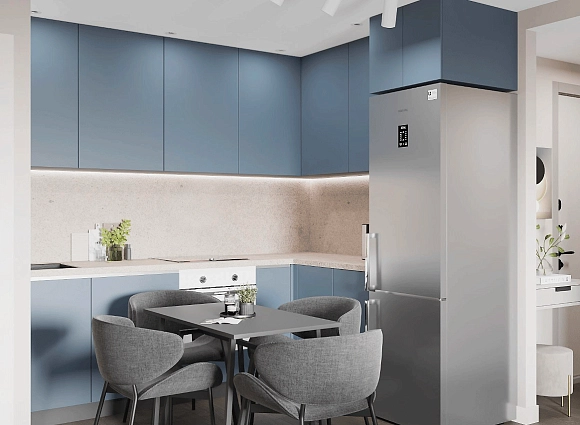 Частичный дизайн квартиры по адресу: Москва, поселение Сосенское, поселок Коммунарка, микрорайон Эдальго, дом 1