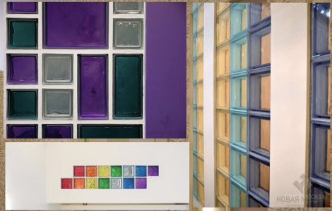 Стеклоблоки в интерьере: четыре варианта использования