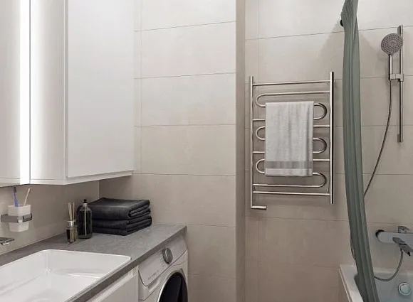 Дизайн 2-комнатной квартиры 60 кв.м в ЖК Скандинавия