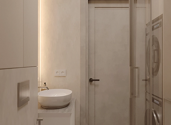 Дизайн однокомнатной квартиры по адресу Аминьевское шоссе, дом 4Д, корпус В