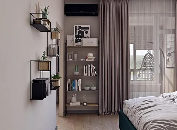 Дизайн квартиры 43 кв.м в ЖК Лесопарковый_13 Дизайн квартиры 43 кв.м в ЖК Лесопарковый