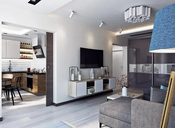 Дизайн-проект 1-комнатной квартиры 47.00 кв.м по адресу: Москва, Варшавское шоссе, д. 141, к. 10_1 Дизайн-проект 1-комнатной квартиры 47.00 кв.м по адресу: Москва, Варшавское шоссе, д. 141, к. 10