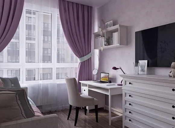 Дизайн 2-комнатной квартиры 60 кв.м в ЖК Скандинавия