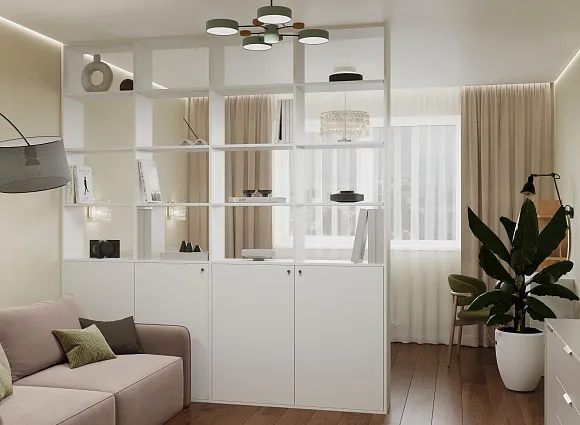 Частичный дизайн квартиры по адресу: поселок Коммунарка, 20а