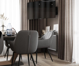 Дизайн трехкомнатной квартиры 96 кв. м в ЖК Скандинавия Юг_2