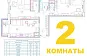Дизайн-проект 2-комнатной квартиры в ЖК Коммунарка_33 Дизайн-проект 2-комнатной квартиры в ЖК Коммунарка