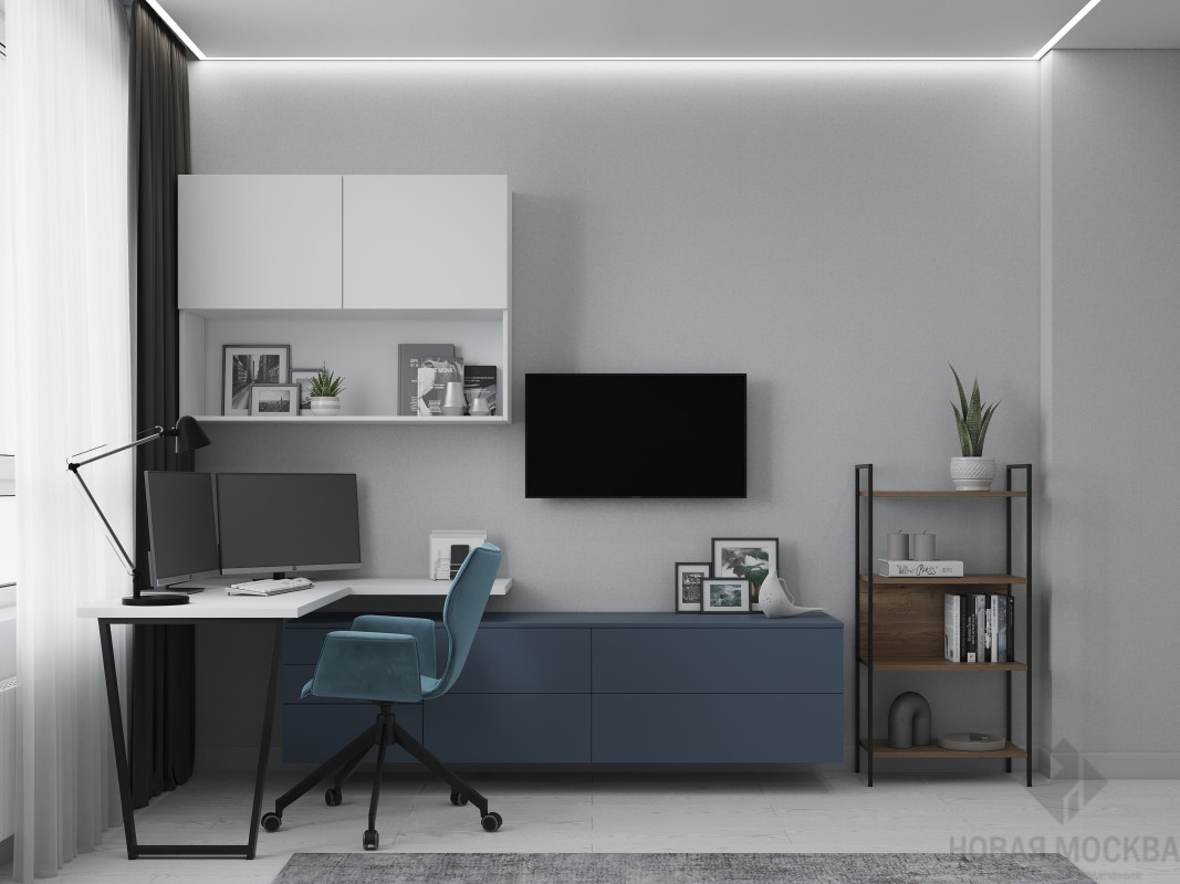 Дизайн двухкомнатной квартиры по адресу ул. Эдварда Грига, дом 16, корпус 1_12 Дизайн двухкомнатной квартиры по адресу ул. Эдварда Грига, дом 16, корпус 1_12