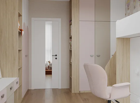 Дизайн двухкомнатной квартиры по адресу: улица Бартеневская, дом 18, корпус 1