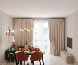 Дизайн-проект квартиры 40 кв.м в ЖК Поколение_2 Дизайн-проект квартиры 40 кв.м в ЖК Поколение_2