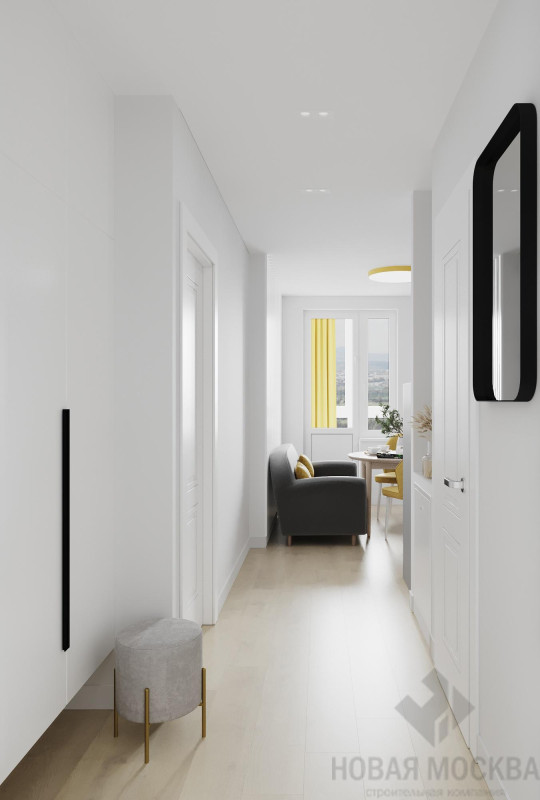 Дизайн однокомнатной квартиры по адресу ул. Каширское шоссе, дом 11, корпус 3_12 Дизайн однокомнатной квартиры по адресу ул. Каширское шоссе, дом 11, корпус 3_12