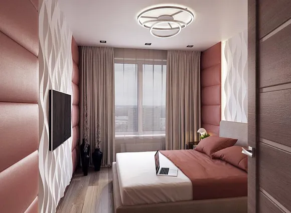 Дизайн-проект 2-комнатной квартиры 67,25 кв.м по адресу: Москва, улица Старокрымская, дом 15, корпус 1