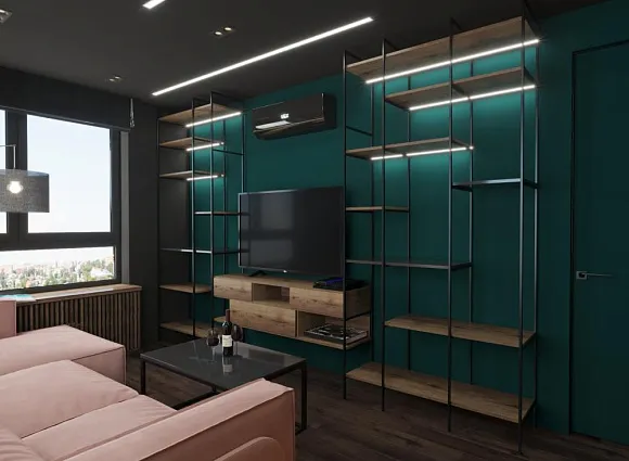 Дизайн-проект 2-комнатной квартиры 54 кв.м в ЖК Саларьево парк_4 Дизайн-проект 2-комнатной квартиры 54 кв.м в ЖК Саларьево парк