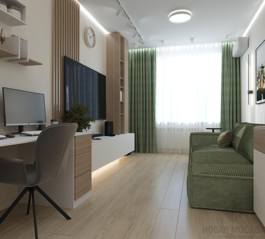 Дизайн двухкомнатной квартиры по адресу ул. Родниковая, дом 30, корпус 3_8 Дизайн двухкомнатной квартиры по адресу ул. Родниковая, дом 30, корпус 3_8