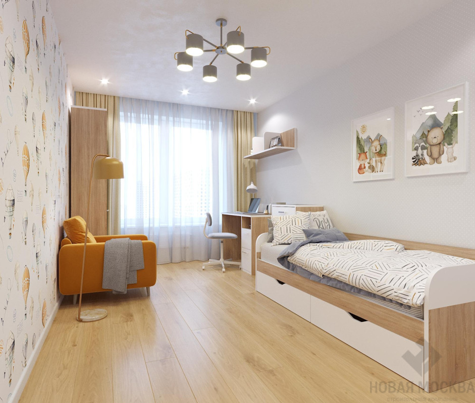 Дизайн двухкомнатной квартиры по адресу ул. Старокрымская, дом 15, корпус 2_18 Дизайн двухкомнатной квартиры по адресу ул. Старокрымская, дом 15, корпус 2_18