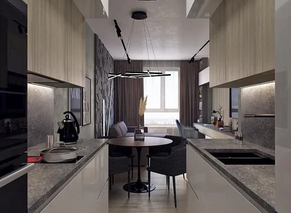 Дизайн 2-комнатной квартиры 62 кв.м в ЖК Скандинавия_11 Дизайн 2-комнатной квартиры 62 кв.м в ЖК Скандинавия