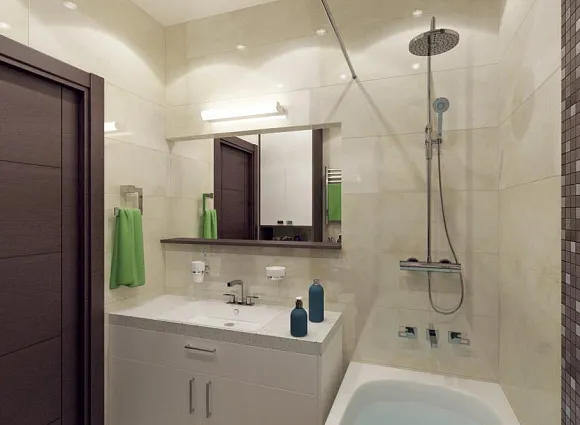 Дизайн-проект 2-комнатной квартиры в ЖК Коммунарка_27 Дизайн-проект 2-комнатной квартиры в ЖК Коммунарка