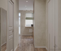 Дизайн студии 32 кв. м в ЖК Марьино Град_2