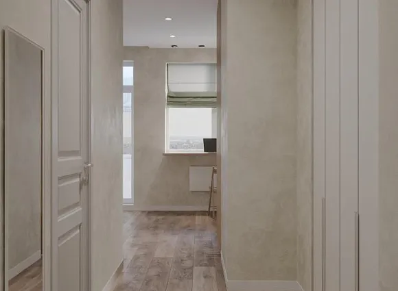 Дизайн студии 32 кв. м в ЖК Марьино Град_2 Дизайн студии 32 кв. м в ЖК Марьино Град