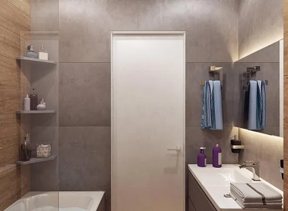 Дизайн-проект 1-комнатной квартиры 42 кв.м в ЖК Рассказово_13 Дизайн-проект 1-комнатной квартиры 42 кв.м в ЖК Рассказово