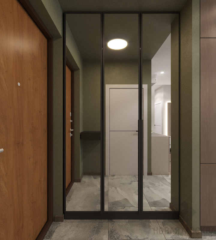 Дизайн двухкомнатной квартиры по адресу: Очаковское шоссе, 9А_6 Дизайн двухкомнатной квартиры по адресу: Очаковское шоссе, 9А_6