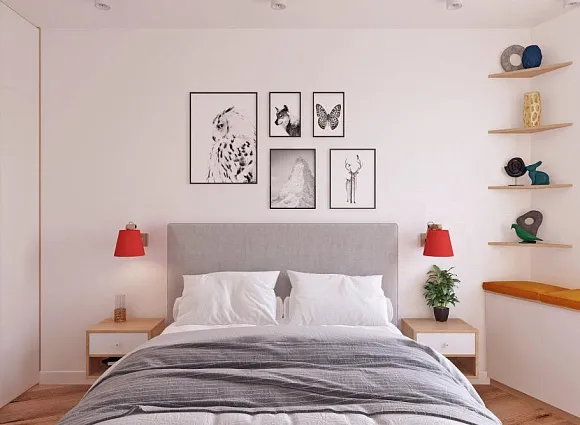 Дизайн-проект студии 45 кв.м в ЖК Новая звезда_10 Дизайн-проект студии 45 кв.м в ЖК Новая звезда