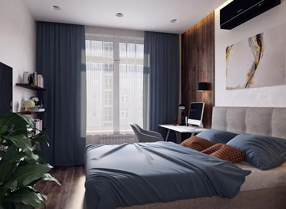 Дизайн-проект 1-комнатной квартиры 42 кв.м в ЖК Рассказово_6 Дизайн-проект 1-комнатной квартиры 42 кв.м в ЖК Рассказово