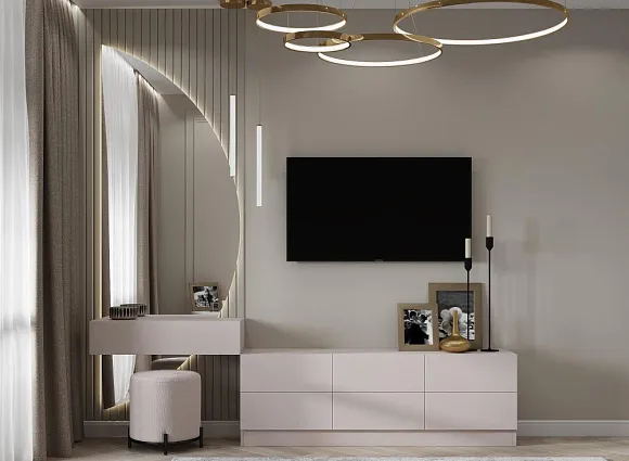 Дизайн квартиры 85 кв. м в ЖК Белые ночи_3 Дизайн квартиры 85 кв. м в ЖК Белые ночи