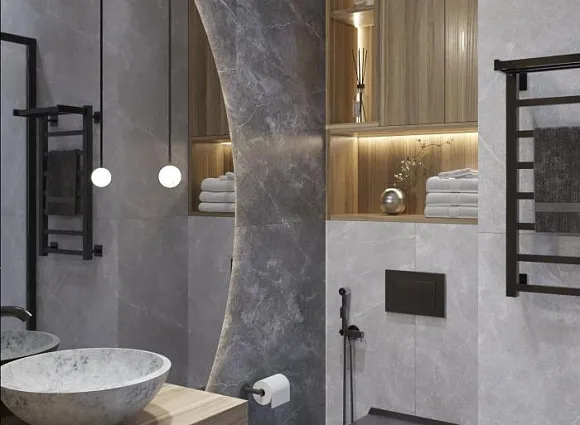 Дизайн однокомнатной квартиры 40 кв. м в ЖК Невский_13 Дизайн однокомнатной квартиры 40 кв. м в ЖК Невский