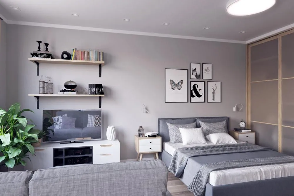 Дизайн-проект 1-комнатной квартиры 37,42 кв.м по адресу: Московская область, город Красногорск, улица Пришвина, дом 2