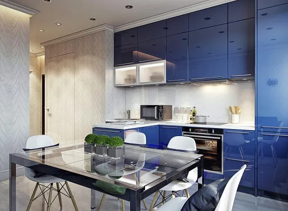 Дизайн-проект 1-комнатной квартиры 46,40 кв.м по адресу: ул. Фитарёвская, д. 21_4 Дизайн-проект 1-комнатной квартиры 46,40 кв.м по адресу: ул. Фитарёвская, д. 21