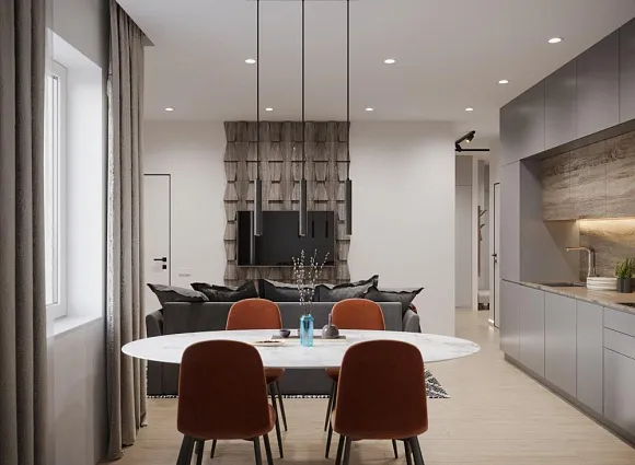 Дизайн квартиры 72 кв. м в Красногорске_0 Дизайн квартиры 72 кв. м в Красногорске