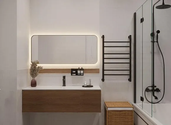 Дизайн квартиры 60 кв. м в ЖК Западный порт_12 Дизайн квартиры 60 кв. м в ЖК Западный порт