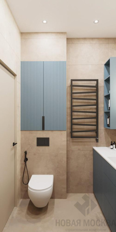 Дизайн квартиры 46 кв. м в ЖК Крылья_19 Дизайн квартиры 46 кв. м в ЖК Крылья_19