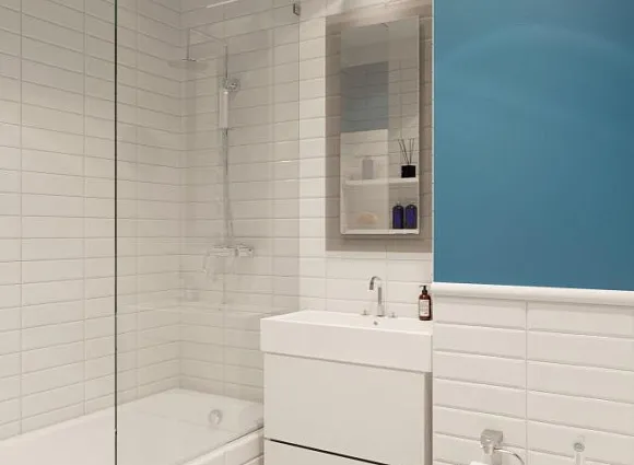 Дизайн-проект 1-комнатной квартиры 46,8 кв.м по адресу: Москва, поселение Сосенское, пос. Коммунарка, ул. Липовый парк, дом 10, корпус 4