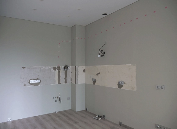 Ремонт однокомнатной квартиры по адресу: Прокшинский проспект, дом 7