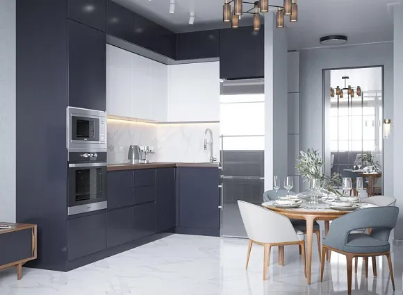 Дизайн 2-комнатной квартиры 65 кв.м в ЖК Скандинавия_3 Дизайн 2-комнатной квартиры 65 кв.м в ЖК Скандинавия