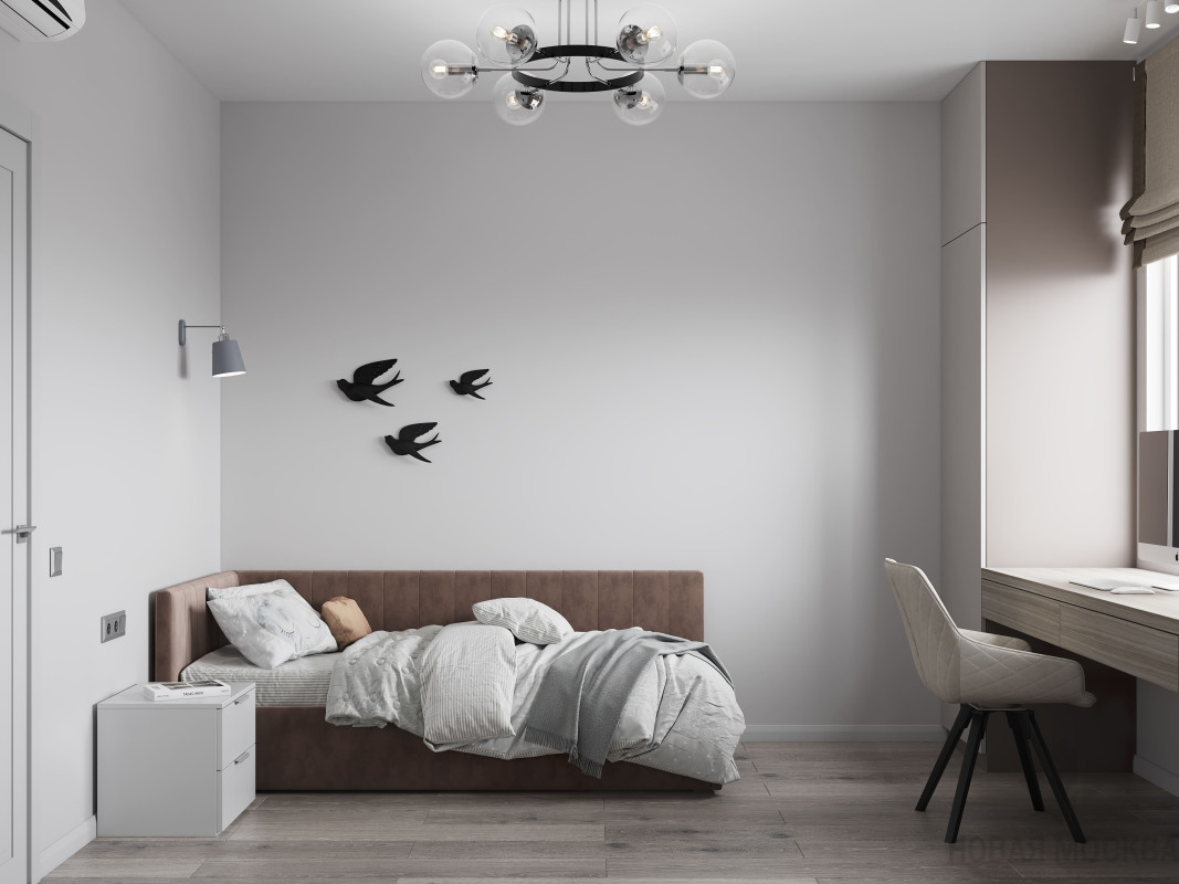 Дизайн-проект трехкомнатной квартиры по адресу ул. Юлиана Семенова, 8/2_20 Дизайн-проект трехкомнатной квартиры по адресу ул. Юлиана Семенова, 8/2_20