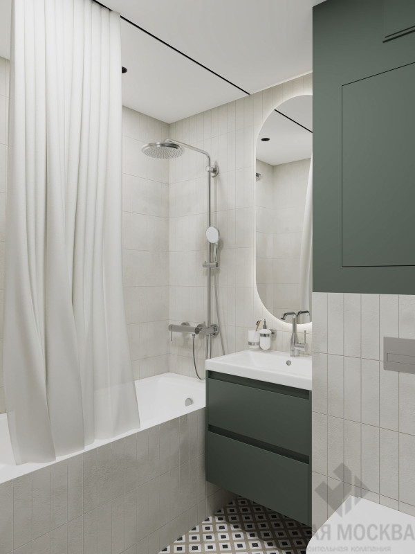 Дизайн двухкомнатной квартиры по адресу: улица Глебовская, дом 6_11 Дизайн двухкомнатной квартиры по адресу: улица Глебовская, дом 6_11