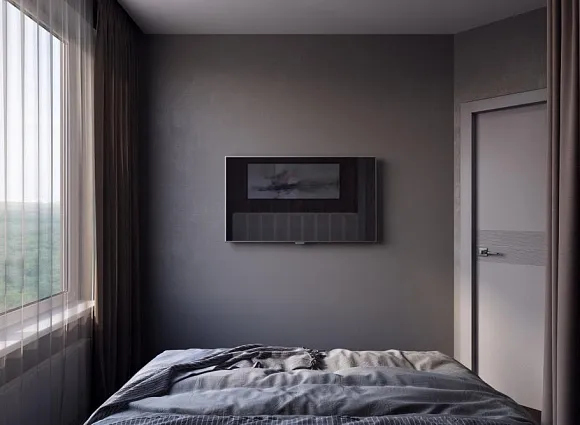 Дизайн-проект квартиры 38 кв.м в ЖК Новая Звезда_11 Дизайн-проект квартиры 38 кв.м в ЖК Новая Звезда