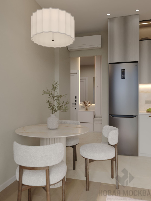 Дизайн однокомнатной квартиры по адресу: поселок Заречье, Мещерский бульвар, дом 2_9 Дизайн однокомнатной квартиры по адресу: поселок Заречье, Мещерский бульвар, дом 2_9