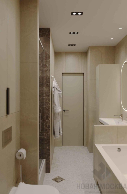 Дизайн санузла в квартире по адресу Пестовский переулок, дом 12_1 Дизайн санузла в квартире по адресу Пестовский переулок, дом 12_1