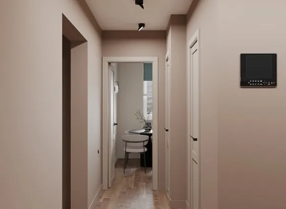 Дизайн трехкомнатной квартиры по адресу: улица Полярная, дом 32, корпус 3