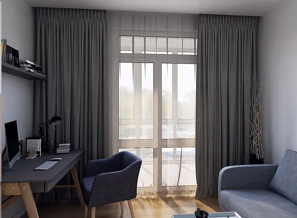 Дизайн-проект 2-комнатной квартиры 50,8 кв.м в ЖК Белые ночи_14 Дизайн-проект 2-комнатной квартиры 50,8 кв.м в ЖК Белые ночи