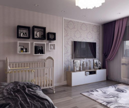 Дизайн-проект 1-комнатной квартиры 38 кв.м в ЖК Переделкино Ближнее_1