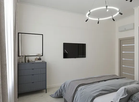 Дизайн однокомнатной квартиры по адресу: улица Эдварда Грига, дом 17