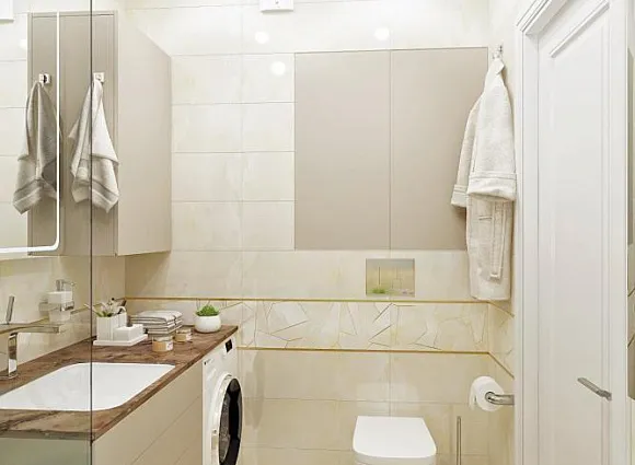 Дизайн квартиры 34 кв.м в ЖК Селигер Сити_15 Дизайн квартиры 34 кв.м в ЖК Селигер Сити