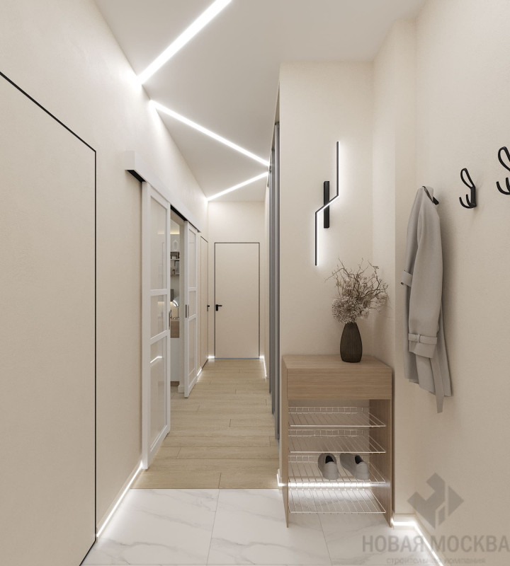 Дизайн двухкомнатной квартиры по адресу ул. Родниковая, дом 30, корпус 3_4 Дизайн двухкомнатной квартиры по адресу ул. Родниковая, дом 30, корпус 3_4