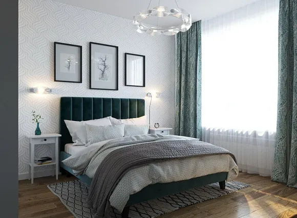 Дизайн-проект 3-комнатной квартиры 90 кв.м в ЖК Скандинавия