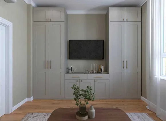 Дизайн трехкомнатной квартиры по адресу: улица Эдварда Грига, дом 17